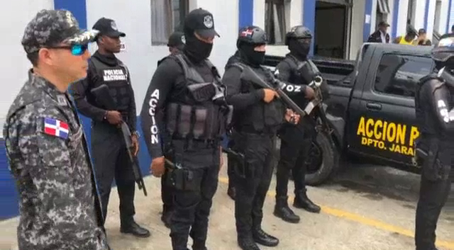 Policía Nacional deja instalada unidad de acción rápida en el municipio de Jarabacoa